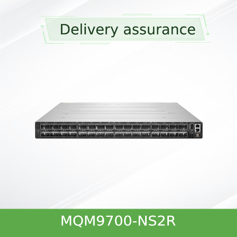 Switch Infiniband Ndr Max Speed 400gbps Mqm9700-Ns2r 920-9B210-00RN-0M2 Perfetto per le esigenze del cliente di Nvidia Qm9700 1u