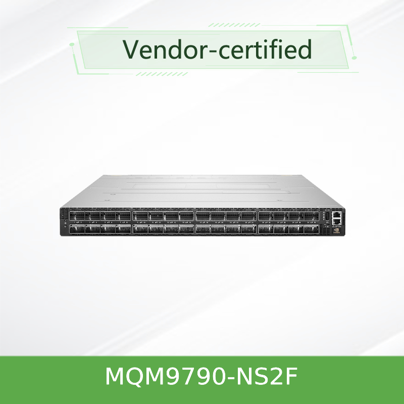 MQM9790-NS2F(920-9B210-00FN-0D0) InfiniBand Mellanox Network Switch 64 porte 400Gb/S 32 porte OSFP non gestite