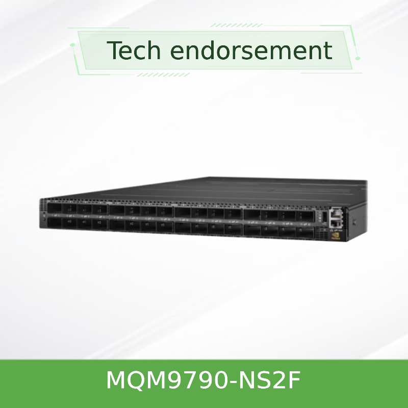 Switch di rete Mellanox MQM9790-NS2F ((920-9B210-00FN-0D0) Quantum-2 NDR 64 X 400Gb/S Porte 32 gabbie OSFP Power-To-Connector non gestito P2C