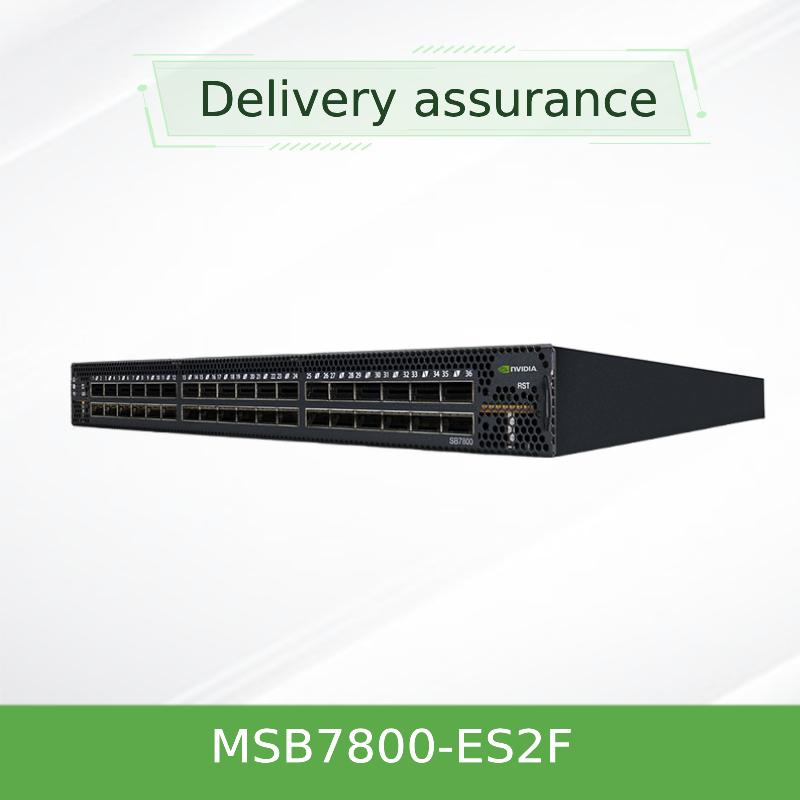 Alta velocità del commutatore della rete IB Mellanox 100gb di MSB7800-ES2F nel centro della data
