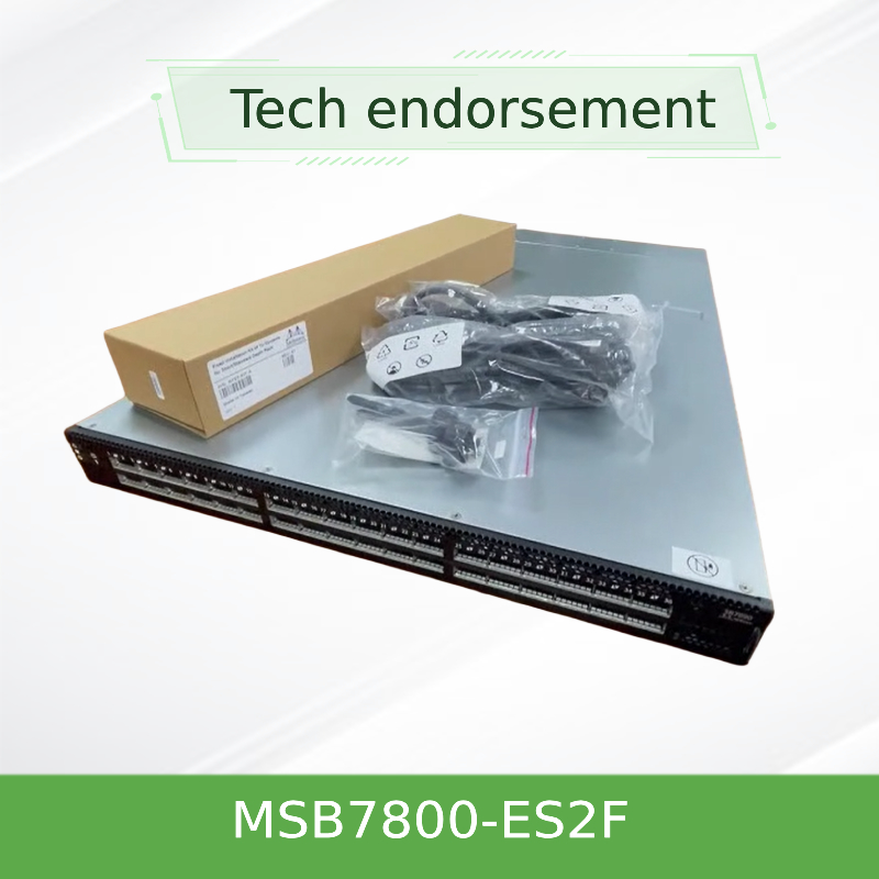 Il commutatore-IB 2 della rete di MSB7800-ES2F Mellanox ha basato i porti QSFP28 di EDR InfiniBand 1U 36