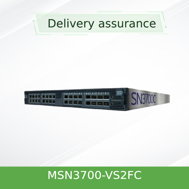 Commutatore MSN3700-VS2FC 200GbE 1U di Linux del cumulo del commutatore di rete aperta di 2 gruppi di alimentazione Mellanox di CA