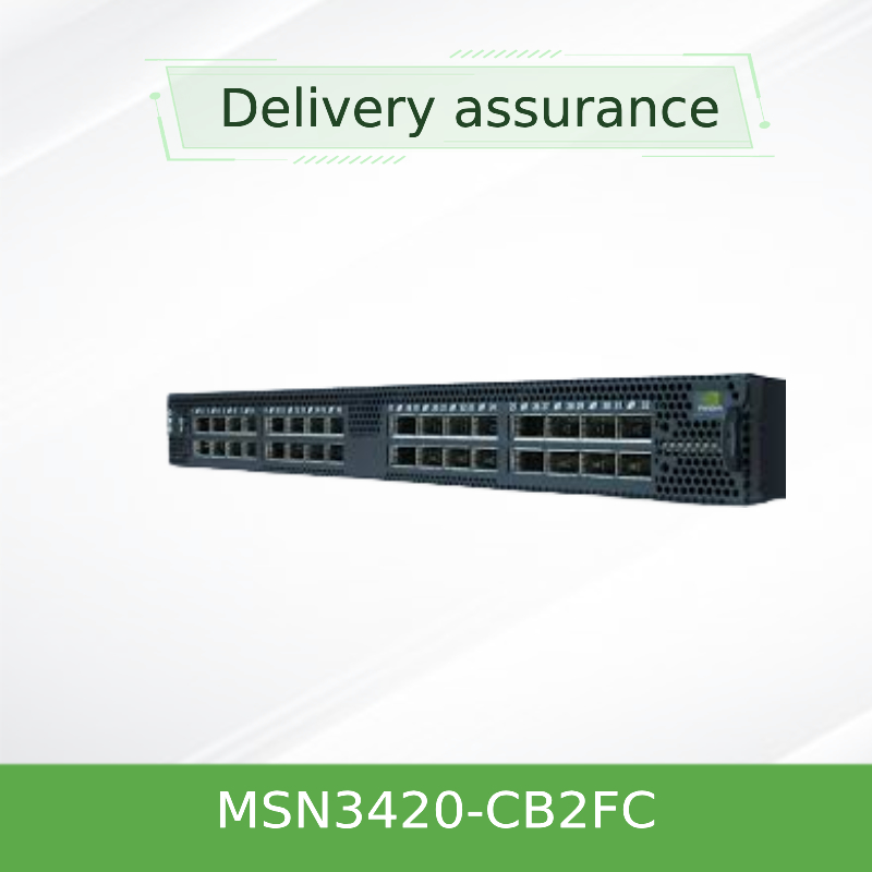 il commutatore di rete di 25GbE/100GbE 1U Mellanox MSN3420-CB2FC Spectrum-2 ha basato
