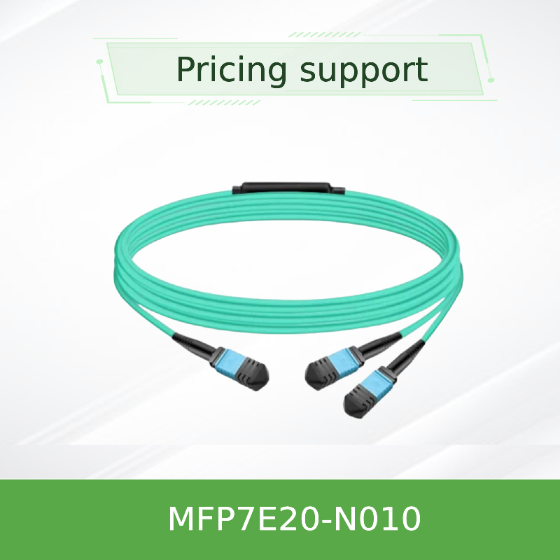 Nvidia Mfp7e20-Nxxx Cavo di fibra ottica multi-modo splitter Mfp7e20-N010 Mmf, MPO12 APC a 2xmpo12 APC