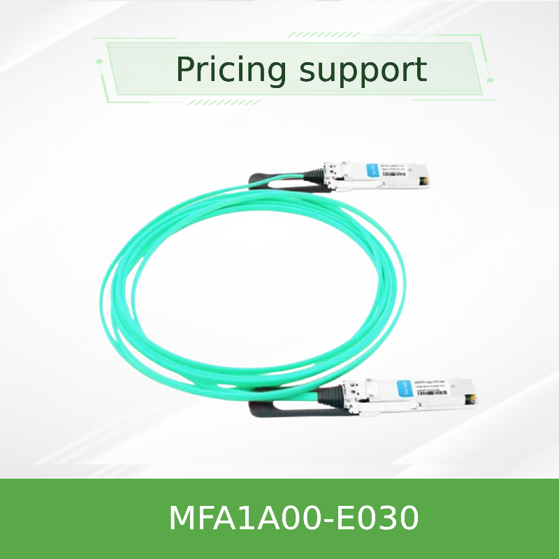 Cable QSFP Mellanox AOC basato su VCSEL MFA1A00-E030 IB EDR fino a 100Gb/S