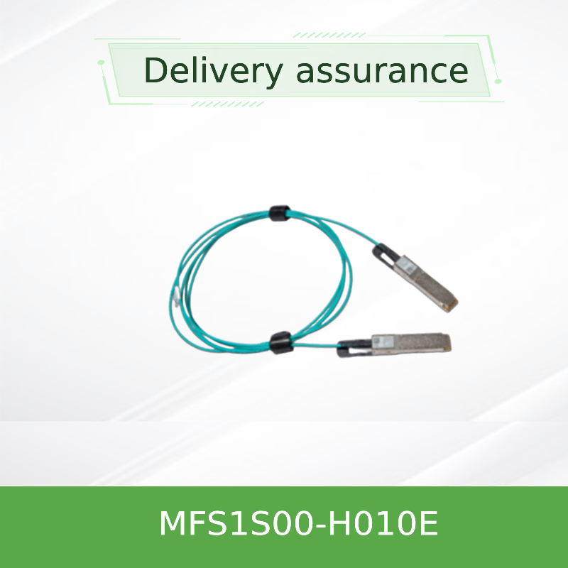 Nvidia Mfs1s00-Hxxxv 200GB/S Qsfp56 Mmf Aoc Mfs1s00-H010e Cavo ottico attivo, fino a 200gbps, Qsfp56 a Qsfp56