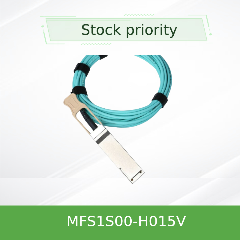 Collegamenti efficienti veloci 100GbE 25GbE di Data Center del cavo a fibre ottiche del cavo MFS1S00-H015V Aoc di Mellanox AOC DAC