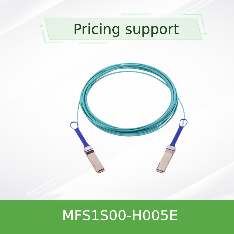 cavi MFS1S00-H005E 200Gb/s di 5m QSFP56 MMF Mellanox AOC HDR