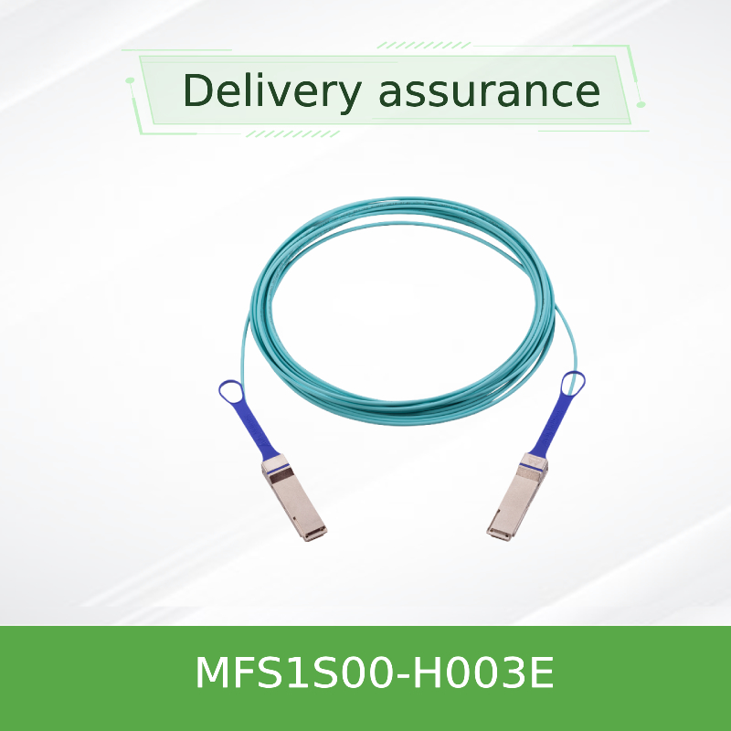 Multi cavo ottico attivo Mellanox MFS1S00-H003E di modo AOC Qsfp+