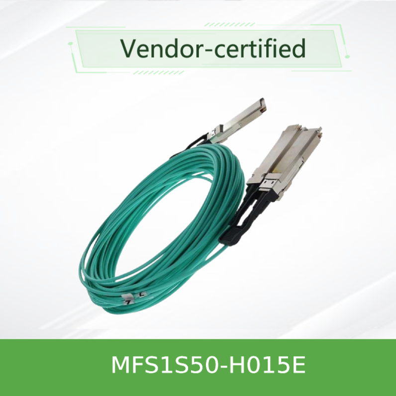 200Gb/S a 2x100Gb/S Mellanox AOC IB HDR QSFP56 a 2 MFS1S50-H005E MFS1S50-H010E MFS1S50-H015E MFS1S50-H015V