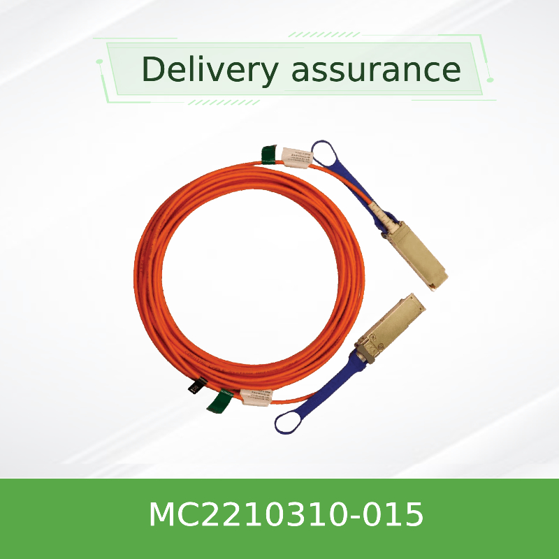 40GbE arancio QSFP+ Mellanox ottico attivo DAC Cable Ethernet MC2210310-015 15M