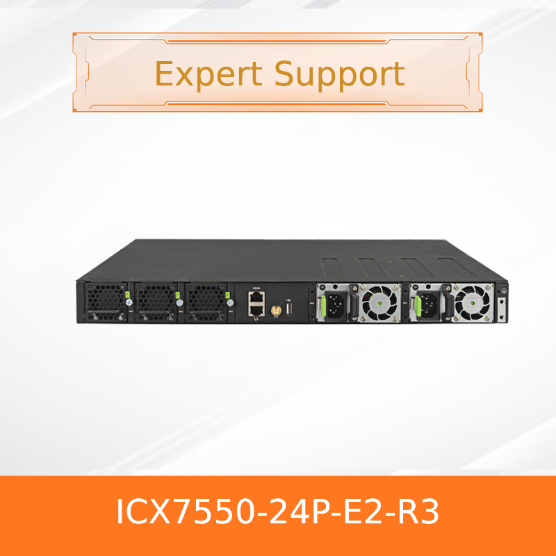 Switch ICX7550-24P-E2-R3 Advanced Ruckus per la gestione della rete