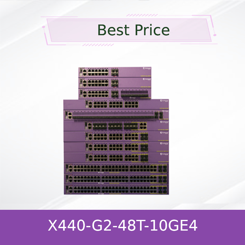 Fornitura del produttore Switch Extreme Network16534 X440-G2-48t-10ge4 Switch di rete Ethernet Extreme Xos