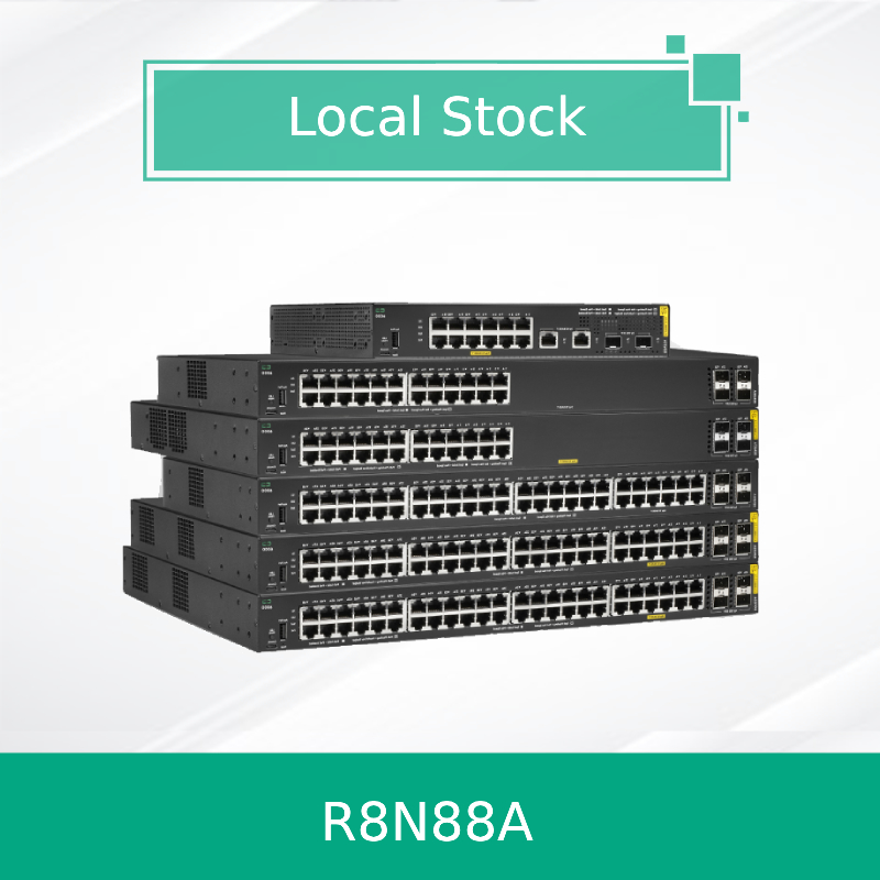 Switch Hpe Aruba Networking Cx 6000 24G 4SFP (R8N88A) Nuovo e originale