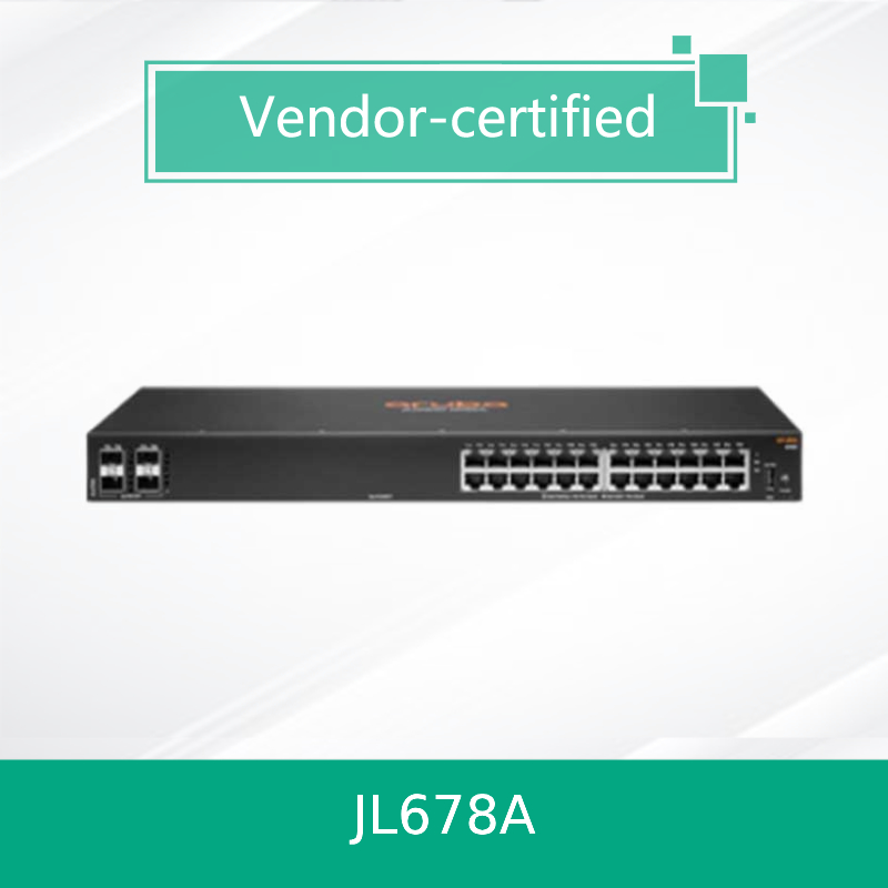 Hpe Aruba Networking Cx 6100 24G 4SFP+ Switch (JL678A) Nuovo e originale