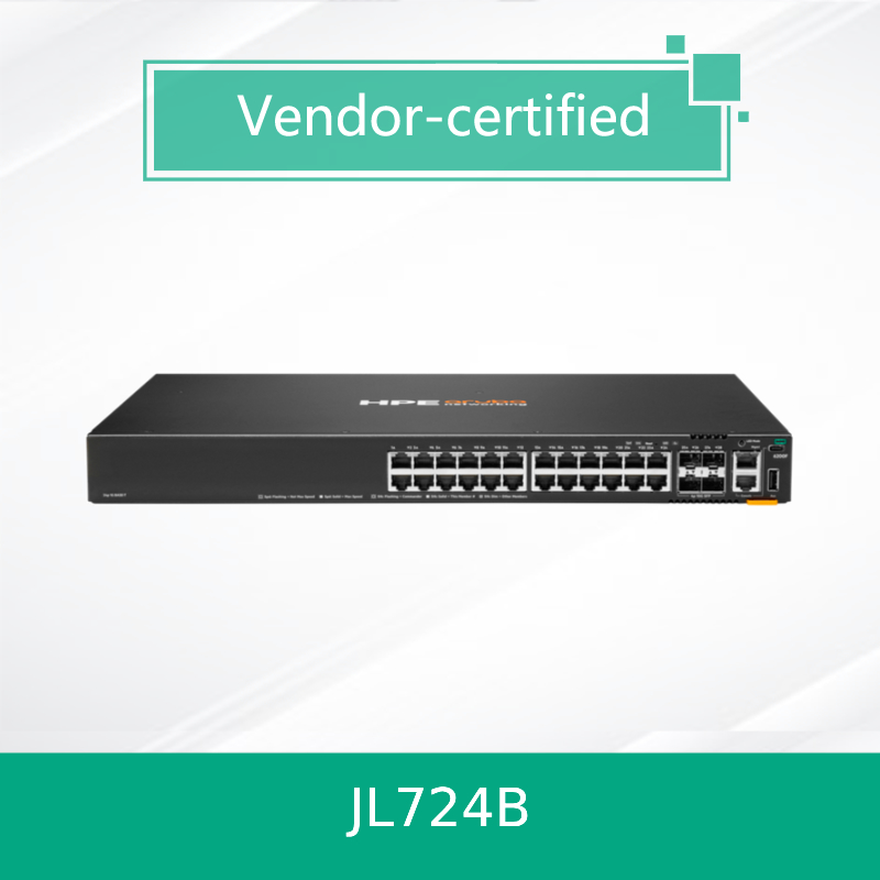 Switch a livello di accesso ad alte prestazioni Cx 6200f 24G 4SFP+ Switch (JL724B) Switch di rete Aruba user-friendly