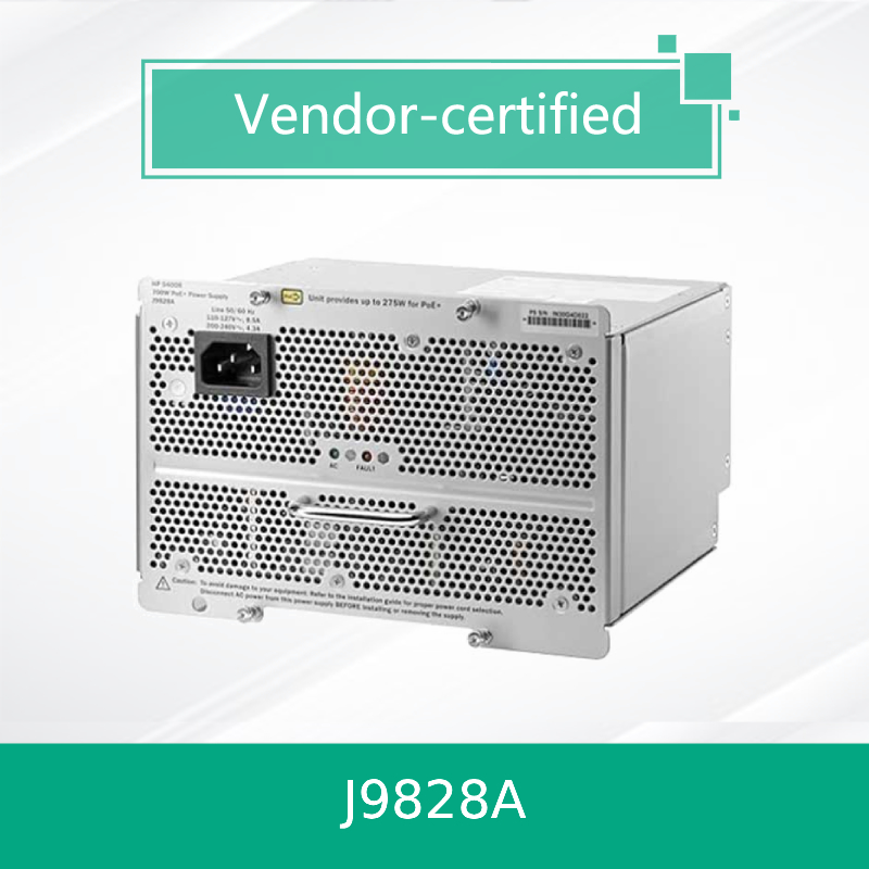 Switch di rete J9828A nuovo di zecca con 5400r 700W Poe+ Originale Zl2 Funzioni Snmp e Qos