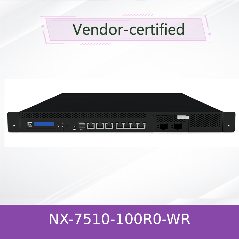 Punti di accesso wireless estremi NX - 7510-100R0 - azionamento semi conduttore di 16GB DI RAM 64GB del dispositivo della gestione della rete wireless di WR