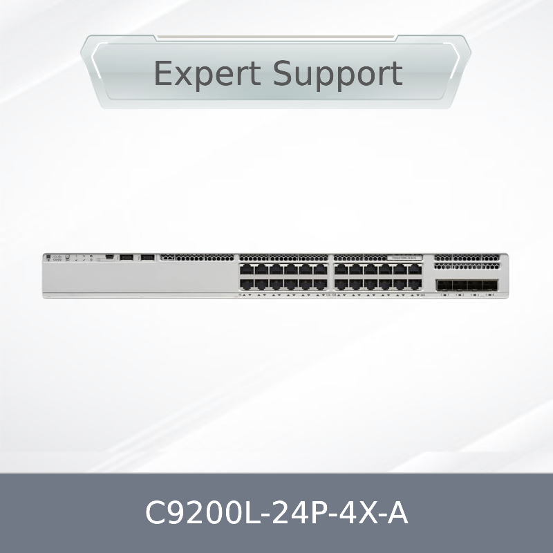 Nuova fabbrica originale sigillata C9200L-24p-4X-a 9200L 24-Port Poe+ 4 X 1g Network Advantage Ciscos Switch C9200L-24p-4X-a