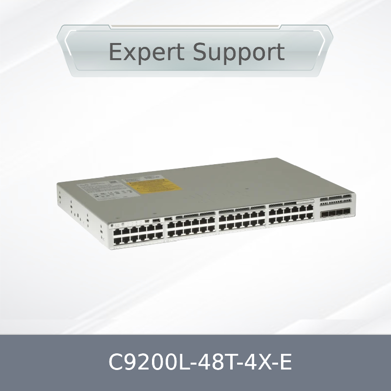Nuovo Switch di rete Originale C9200L-48t-4X-E, L3, Gestito, 48 X 10/100/1000 + 4 X 10 Gigabit SFP+ (uplink)