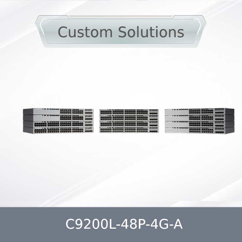 Cisco Nuovo Originale C9200L-48p-4G-a 9200L 48 Porte 10/100/1000 Poe+ 4X1g Uplink Switch Network Advantage C9200L-48p-4G-a