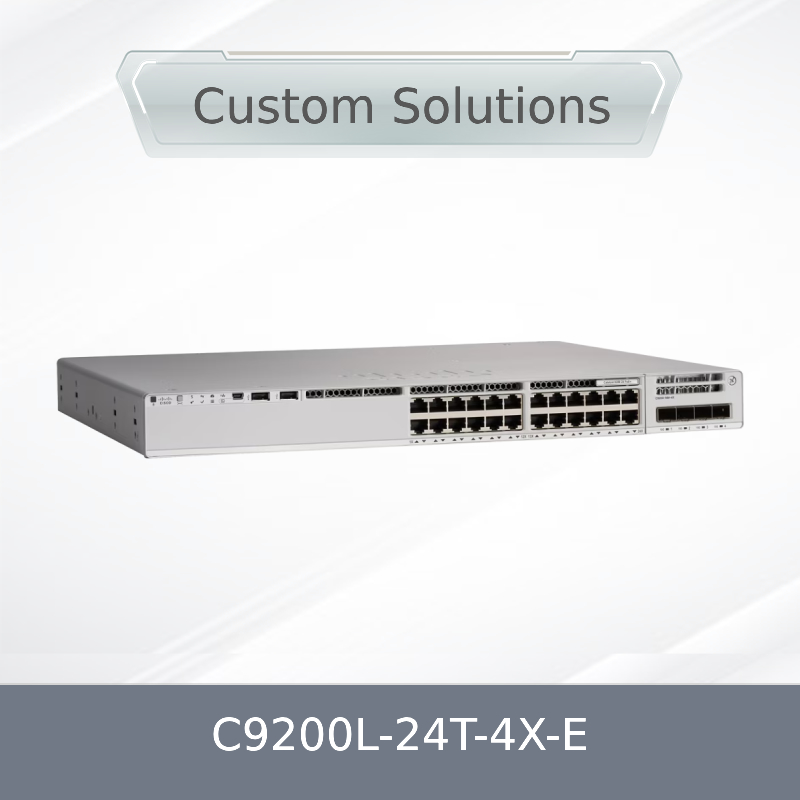C9200L-24t-4X-E Originale Serie 9200L Switch 24 Porte Dati 4X10g Uplink Network Essentials Switch Ethernet