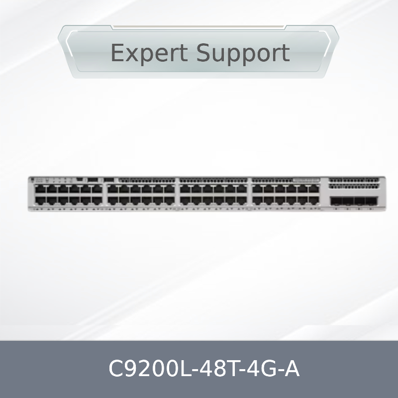 Marca originale Cisco C9200L-48t-4G-a C9200L Serie 48 Port Network Switch