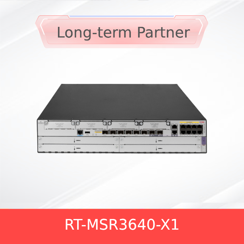H3c Rt-Msr3640-X1 Serie Prodotti Router Cartone Forwarding Performance 10g SFP+
