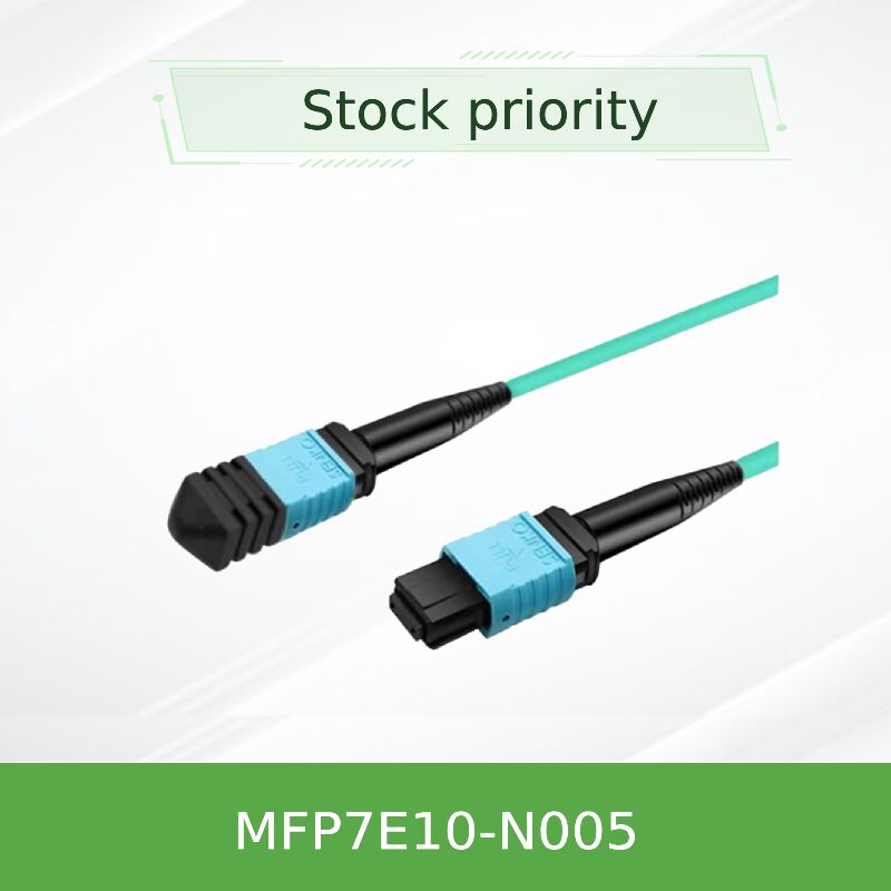 NVIDIA mellanox MFP7E10-N005 50m MPO-12/APC Multimode Fiber Cable.