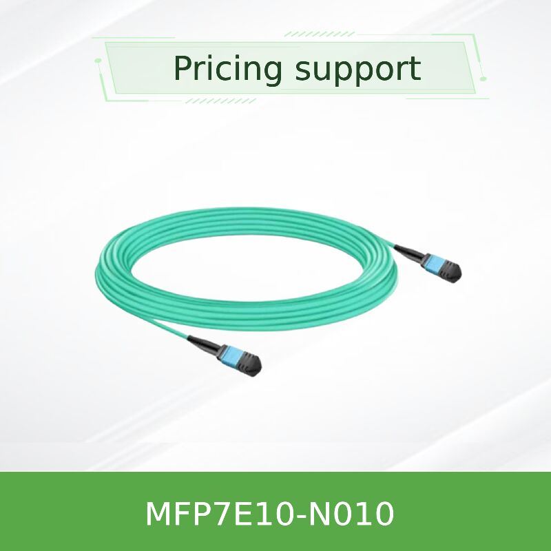 NVIDIA mellanox MFP7E10-N010 10m MPO-12/APC Multimode Fiber Optic Cable ¢ Crossover di tipo B, 8-Fiber, OM4