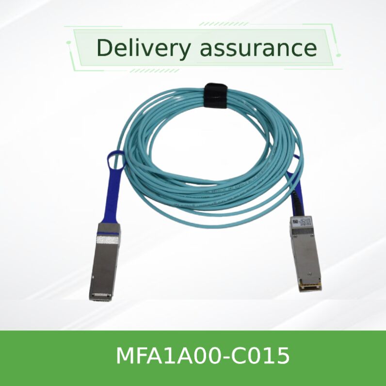 NVIDIA MFA1A00-C015 100Gb/s QSFP28 cavo ottico attivo   15m 100GbE & InfiniBand EDR LSZH