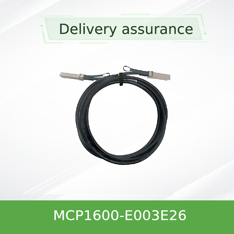 100 Gb/s InfiniBand EDR Cable MCP1600-E003E26 QSFP28 DAC in rame per top-of-rack
