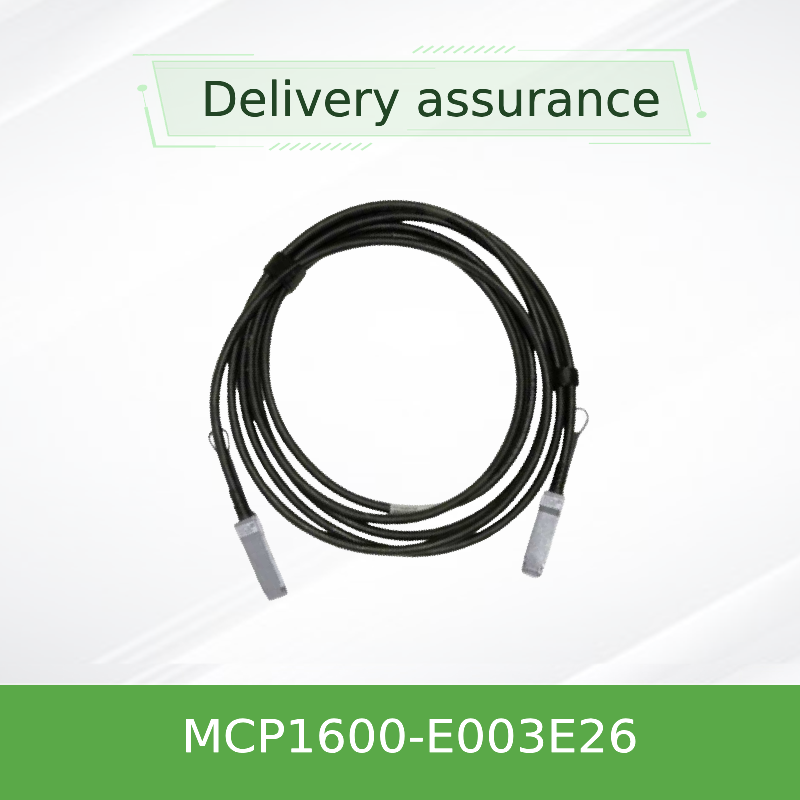 Mellanox MCP1600-E003E26 100Gb/s QSFP28 Cable DAC passivo ¢ 3m, 26 AWG, InfiniBand EDR & 100GbE Compatibile