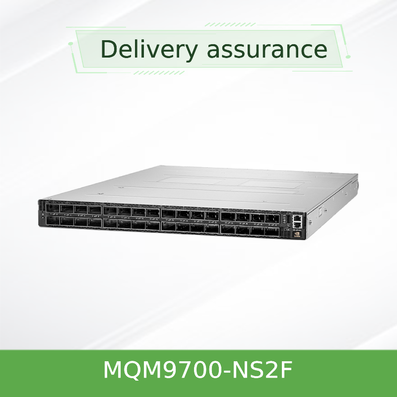Switch InfiniBand NVIDIA Quantum-2 MQM9700-NS2F 400Gb/s – 64 porte NDR, flusso d'aria P2C, gestione integrata