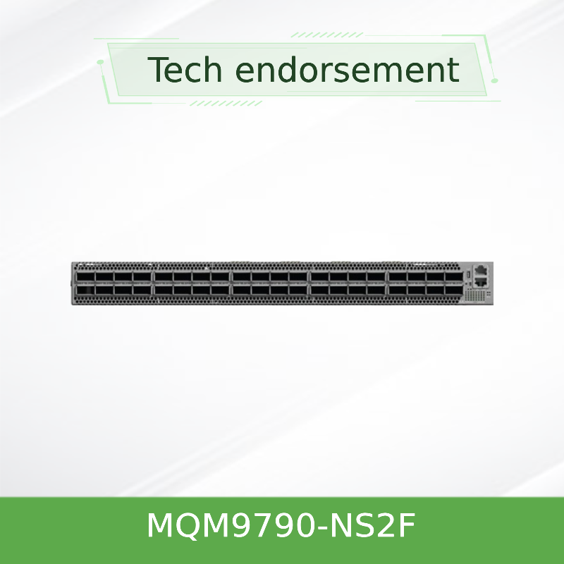 NVIDIA Mellanox MQM9790-NS2F 64-Port NDR 400Gb/s InfiniBand Router.