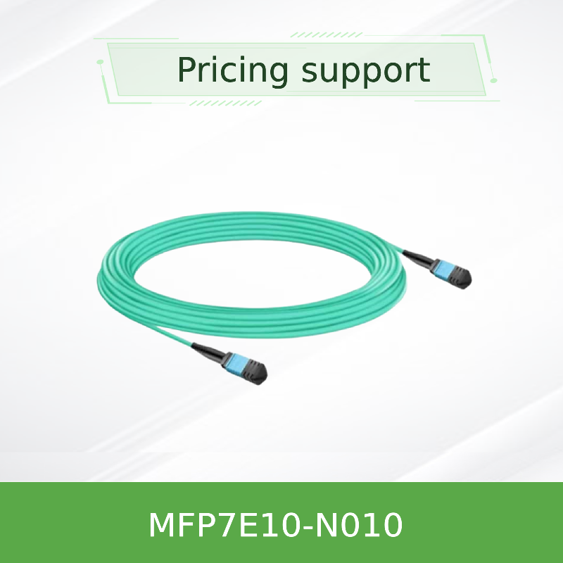 Cavo in fibra multimodale NVIDIA MFP7E10-N010 da 10 m MPO-12/APC a MPO-12/APC – Incrociato di tipo B per InfiniBand e Ethernet 400G/800G